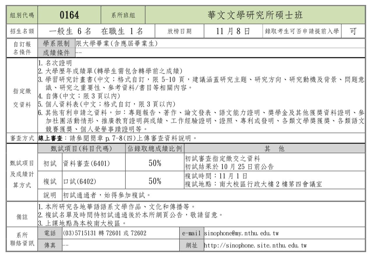 簡章